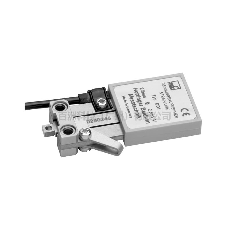 德国HBM DD1 额定量程:±2.5mm 位移传感器 精度等级高达 0.1