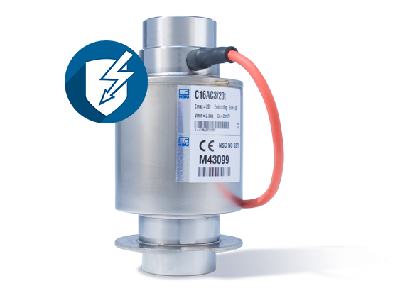 德国HBM C16AD1 20TC16AC3 20T 柱式称重传感器
